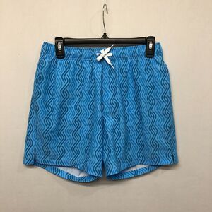 Bear Bottom Men Swimwear Swim Trunks Shorts Board Size Medium Blue B308 -13